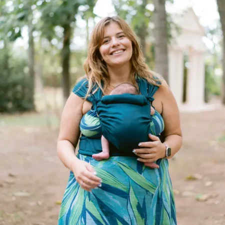 Mochila Ergonomica Neko Tiny Evergreen