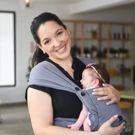 Mochila Ergonomica Neko Tiny Grey