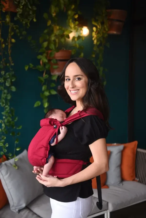 Mochila Ergonomica Neko Tiny Sangria